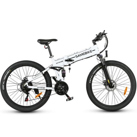 SAMEBIKE LO26-II składany rower elektryczny - Biały SAMEBIKE LO26-II składany rower elektryczny - Biały