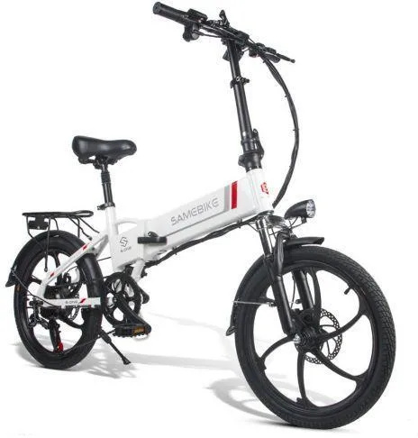SAMEBIKE 20LVXD30 składany rower elektryczny - Biały SAMEBIKE 20LVXD30 składany rower elektryczny - Biały
