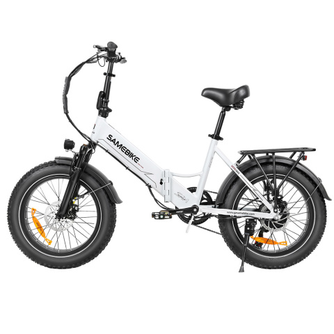 SAMEBIKE LOTDM200-II-FT elektryczny składany rower górski - Biały SAMEBIKE LOTDM200-II-FT elektryczny składany rower górski - Biały