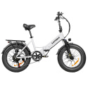SAMEBIKE LOTDM200-II-FT elektryczny składany rower górski - Biały