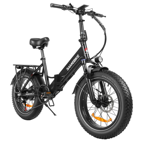 SAMEBIKE LOTDM200-II-FT elektryczny składany rower górski - Czarny SAMEBIKE LOTDM200-II-FT elektryczny składany rower górski - Czarny