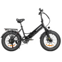 SAMEBIKE LOTDM200-II-FT elektryczny składany rower górski - Czarny
