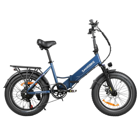 SAMEBIKE LOTDM200-II-FT elektryczny składany rower górski - Niebieski SAMEBIKE LOTDM200-II-FT elektryczny składany rower górski - Niebieski