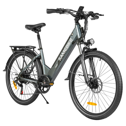 SAMEBIKE RS-A01 Pro-T elektryczny rower miejski - Szary SAMEBIKE RS-A01 Pro-T elektryczny rower miejski - Szary