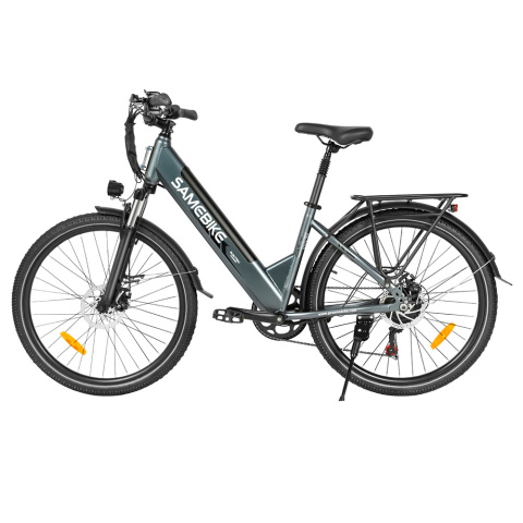 SAMEBIKE RS-A01 Pro-T elektryczny rower miejski - Szary SAMEBIKE RS-A01 Pro-T elektryczny rower miejski - Szary