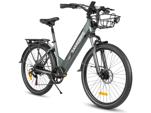 SAMEBIKE RS-A01 Pro-T elektryczny rower miejski - Szary SAMEBIKE RS-A01 Pro-T elektryczny rower miejski - Szary