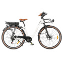 SAMEBIKE RS-A07 elektryczny miejski rower rekreacyjny - Biały