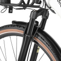 SAMEBIKE RS-A07 elektryczny miejski rower rekreacyjny - Biały