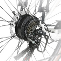 SAMEBIKE RS-A07 elektryczny miejski rower rekreacyjny - Biały