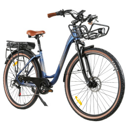 SAMEBIKE RS-A07 elektryczny miejski rower rekreacyjny - Niebieski